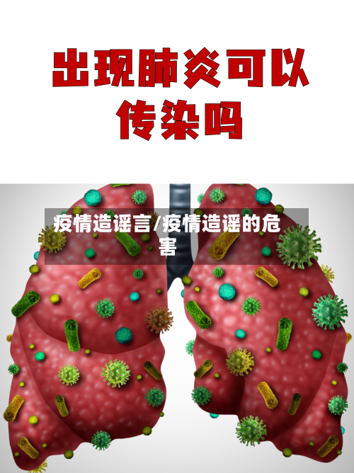 疫情造谣言/疫情造谣的危害-第2张图片