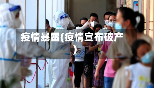 疫情暴雷(疫情宣布破产)