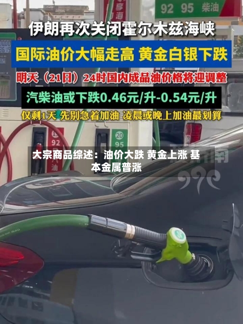 大宗商品综述:油价大跌 黄金上涨 基本金属普涨-第2张图片