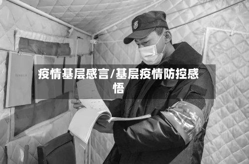 疫情基层感言/基层疫情防控感悟
