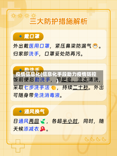 疫情信息化(信息化手段助力疫情防控)