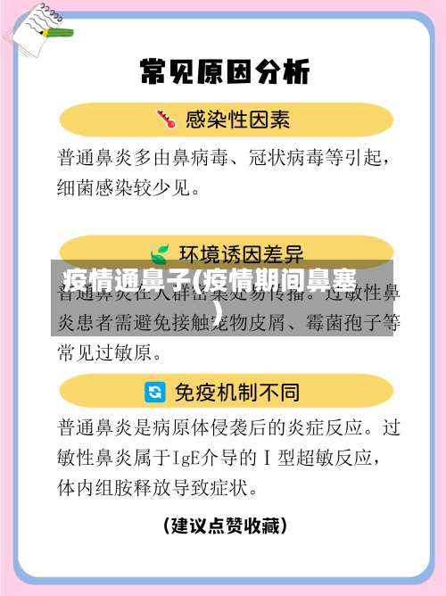 疫情通鼻子(疫情期间鼻塞)
