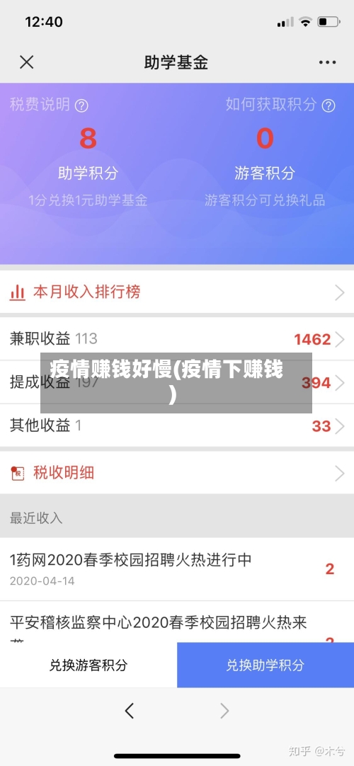 疫情赚钱好慢(疫情下赚钱)-第2张图片